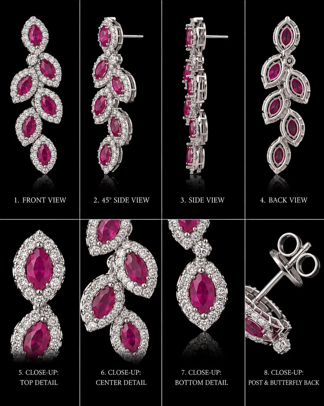 Pink Ear rings