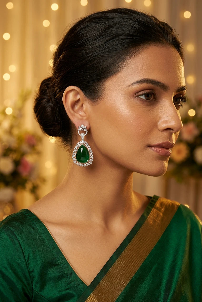 Royal Jade Earrings |ZR2527