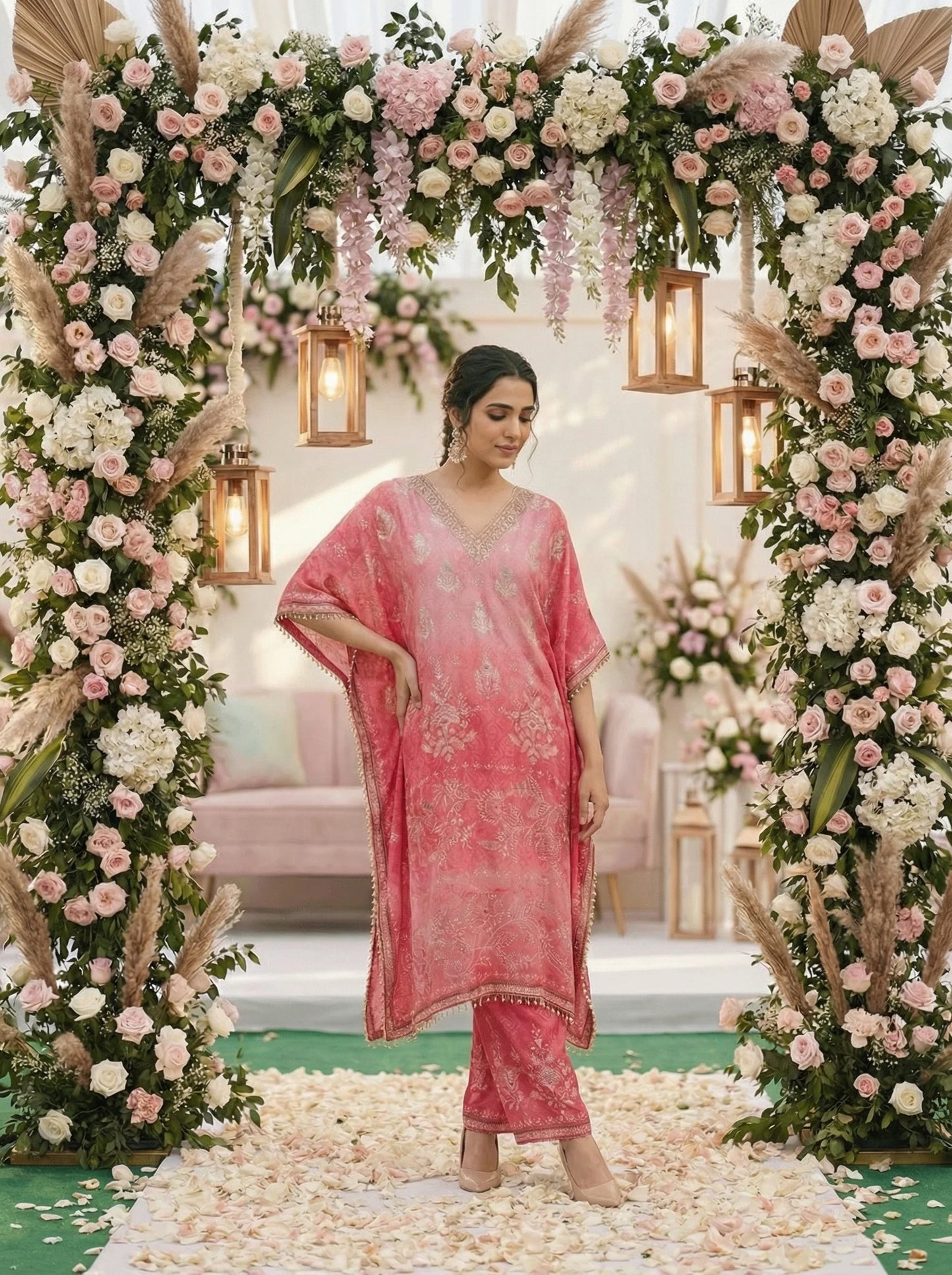 Dola Silk Kaftan