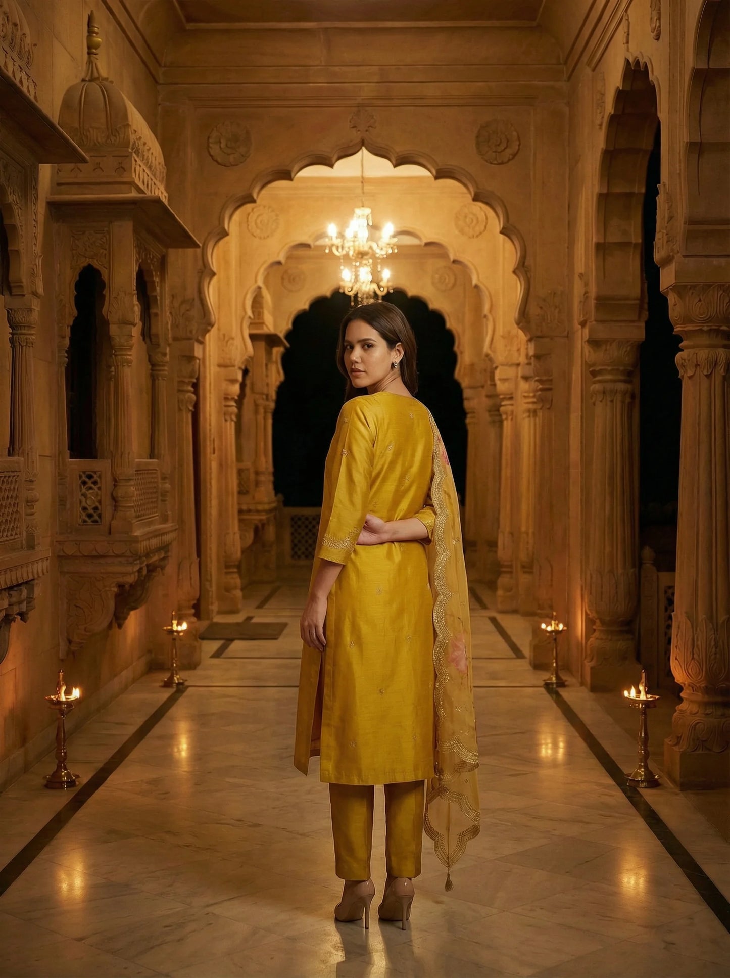Sunshine Yellow Kurti