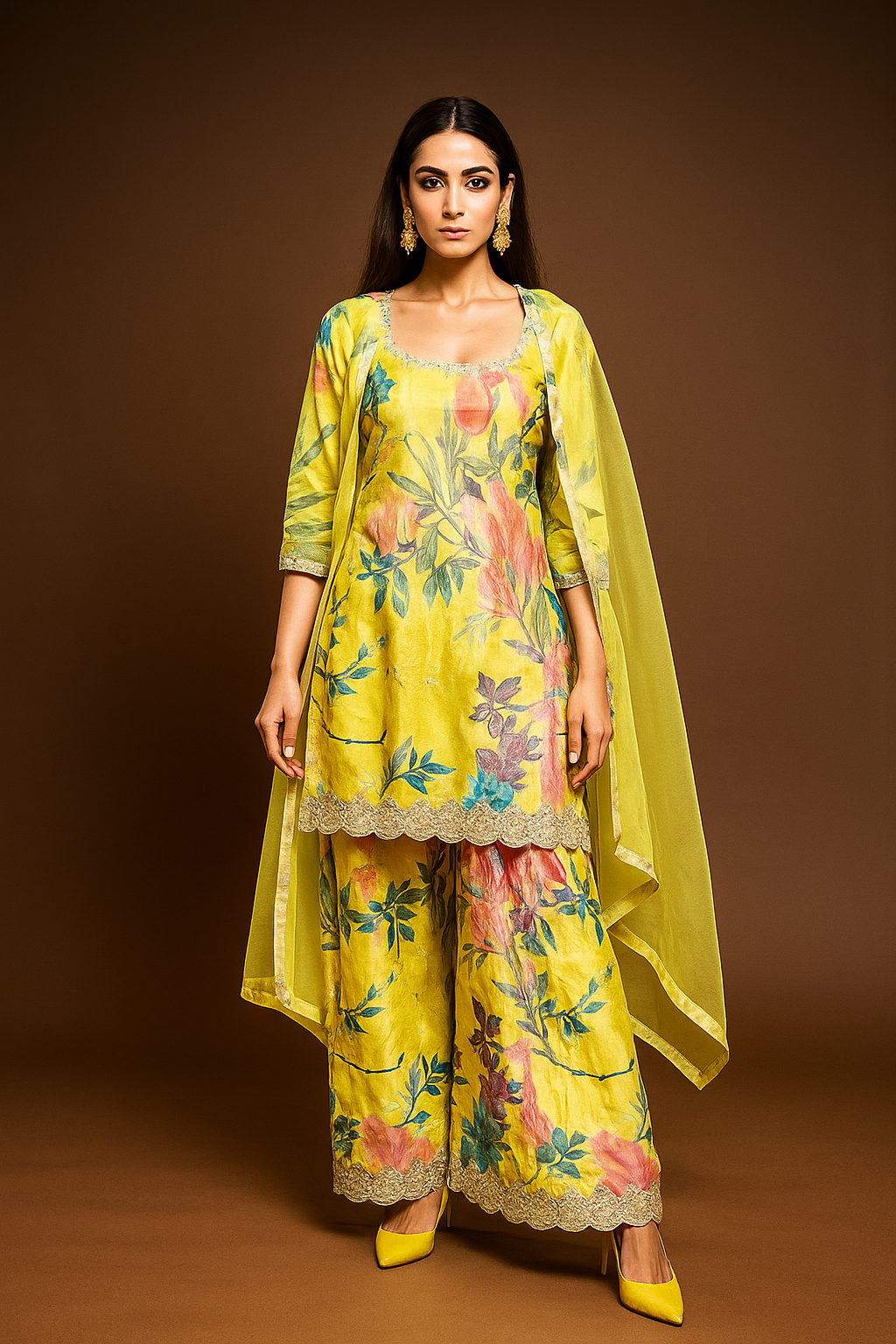 YELLOW SHARARA