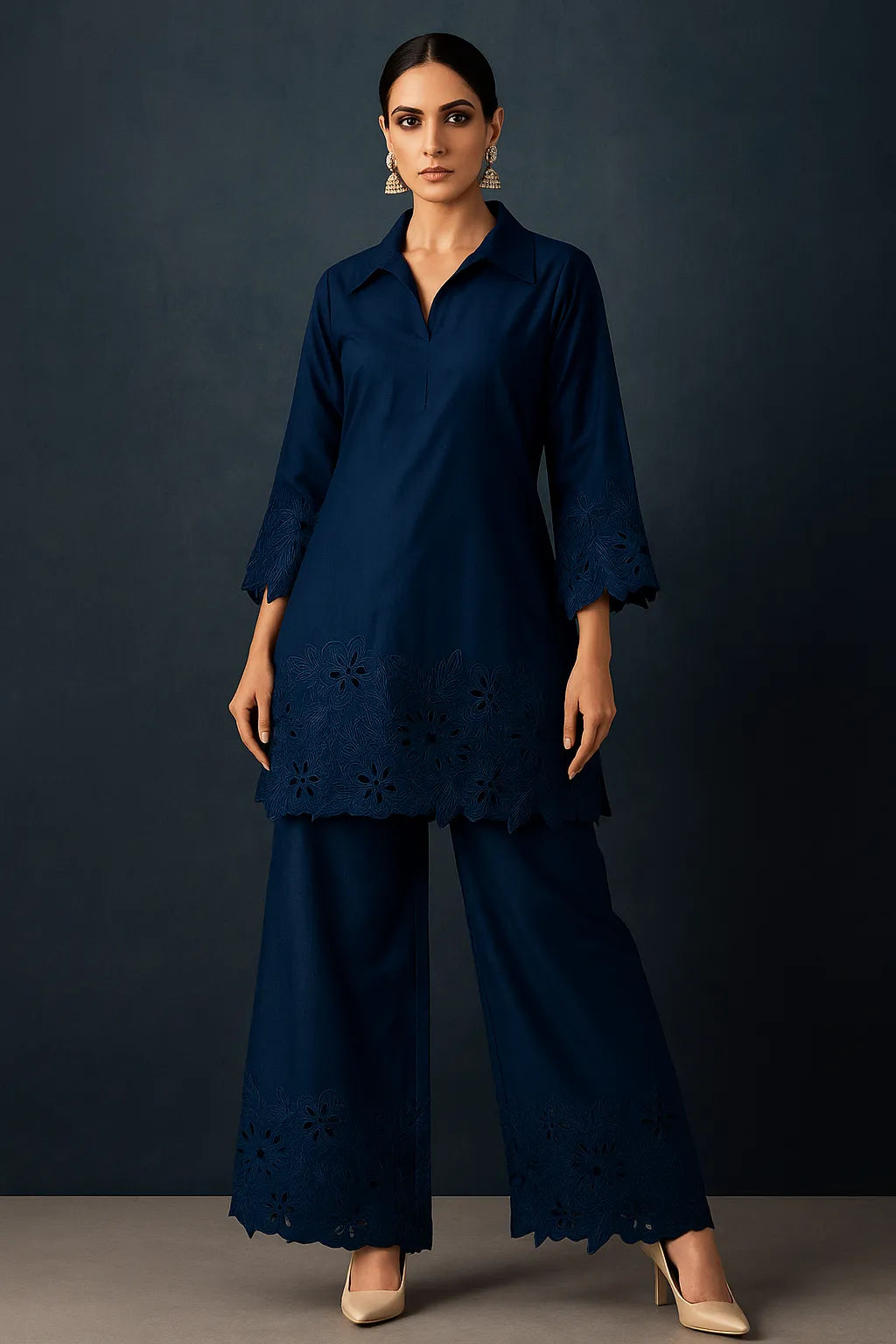 SAPPHIRE PALAZZO SET