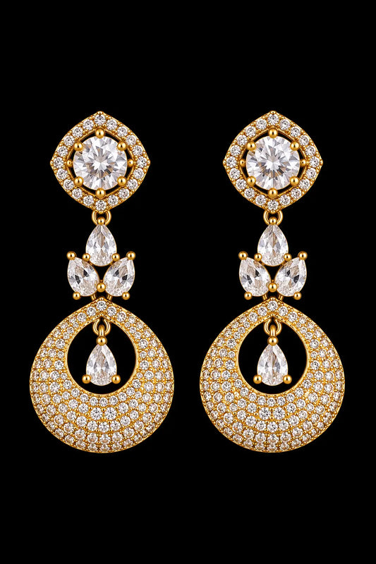 Aurelia halo Ear rings|ZR2549