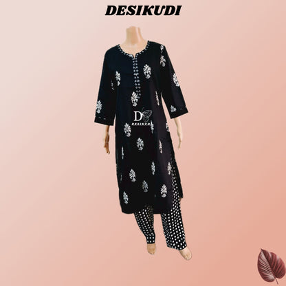 BLACK KURTI