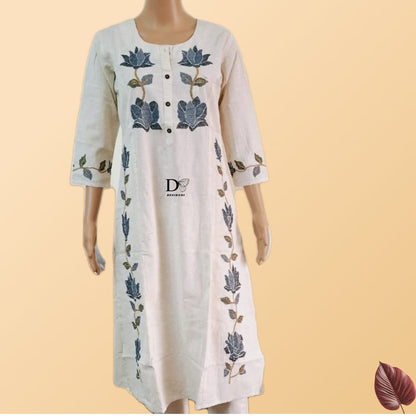 LOTUS FLORAL KURTI