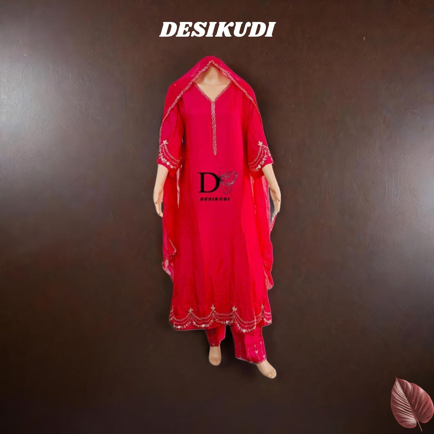 Pink Anarkali Kurti