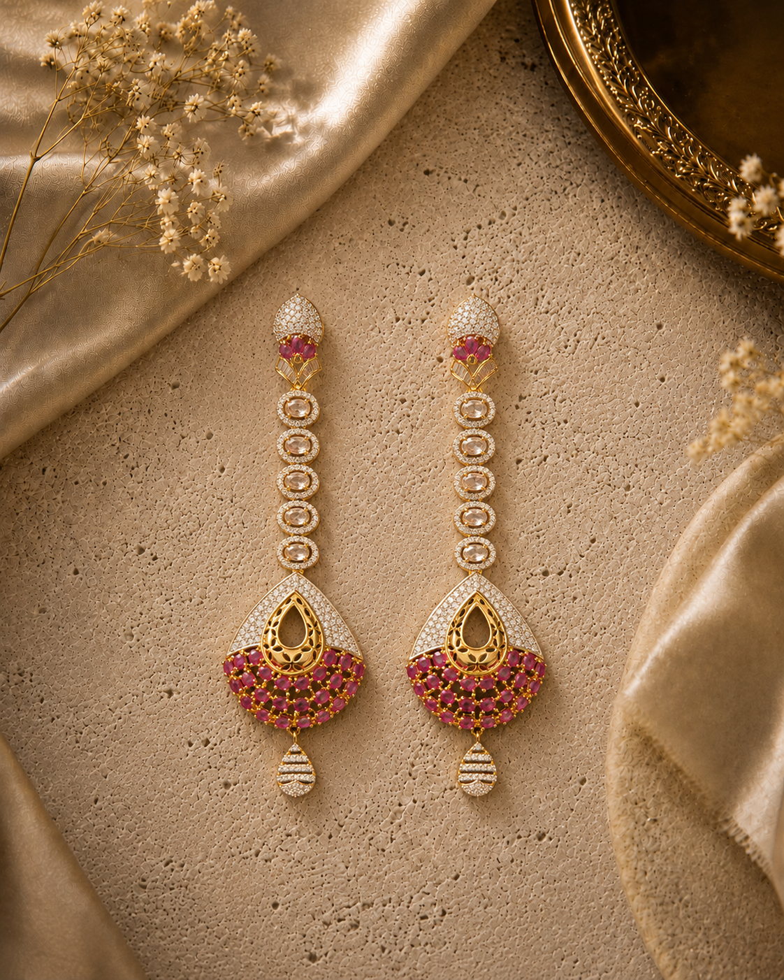 Ruby Riva Earrings