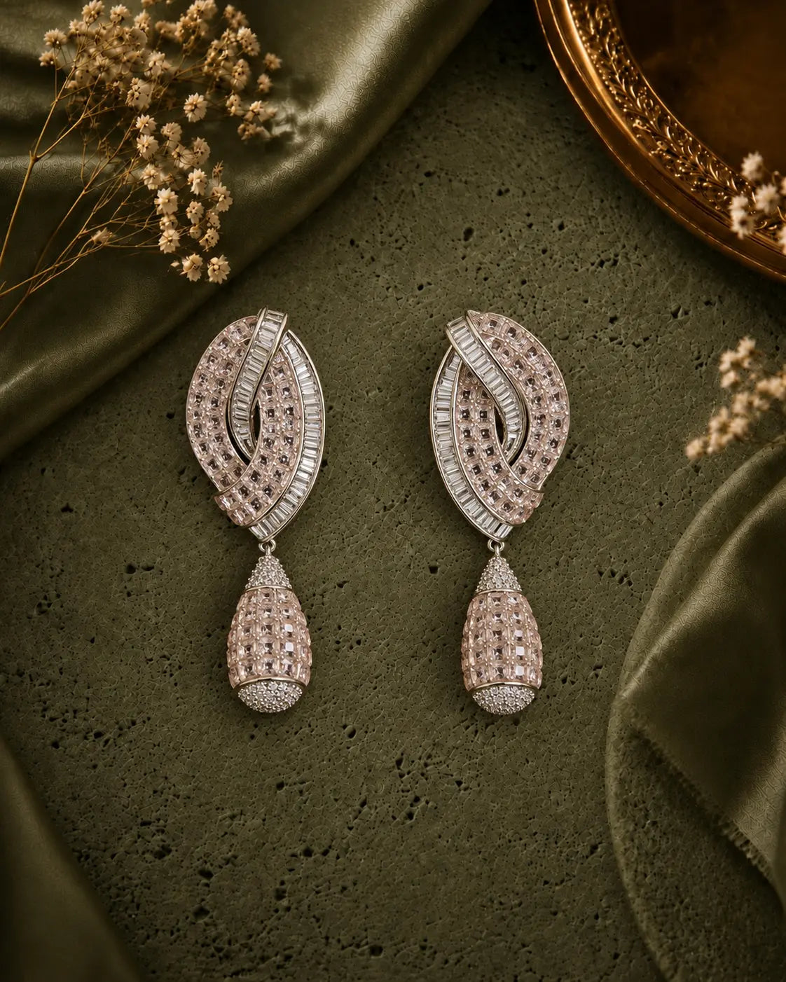 Crystal Majesty Ear Rings