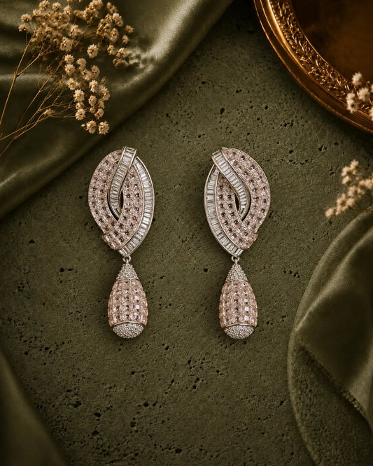 Crystal Majesty Ear Rings