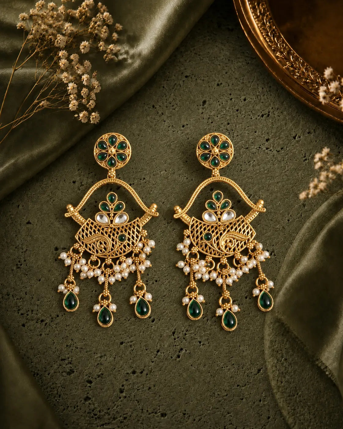 Rang Jhalak Ear Rings