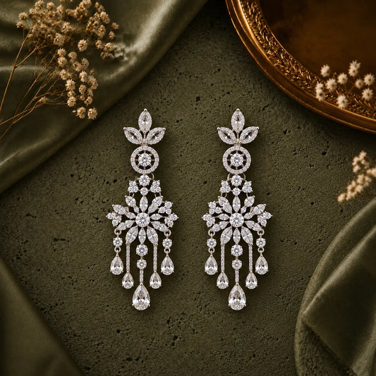 Crystal Rain Earrings