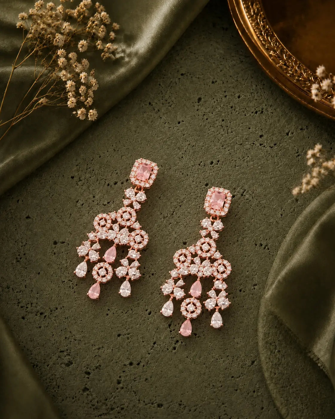 Pink Royale Earrings