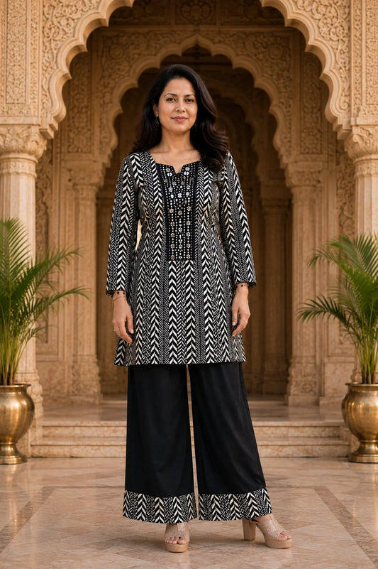 Midnight Palazzo Set