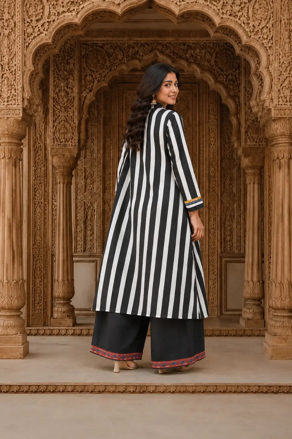 Urban Stripe Set|Ethnic wear-DK2419