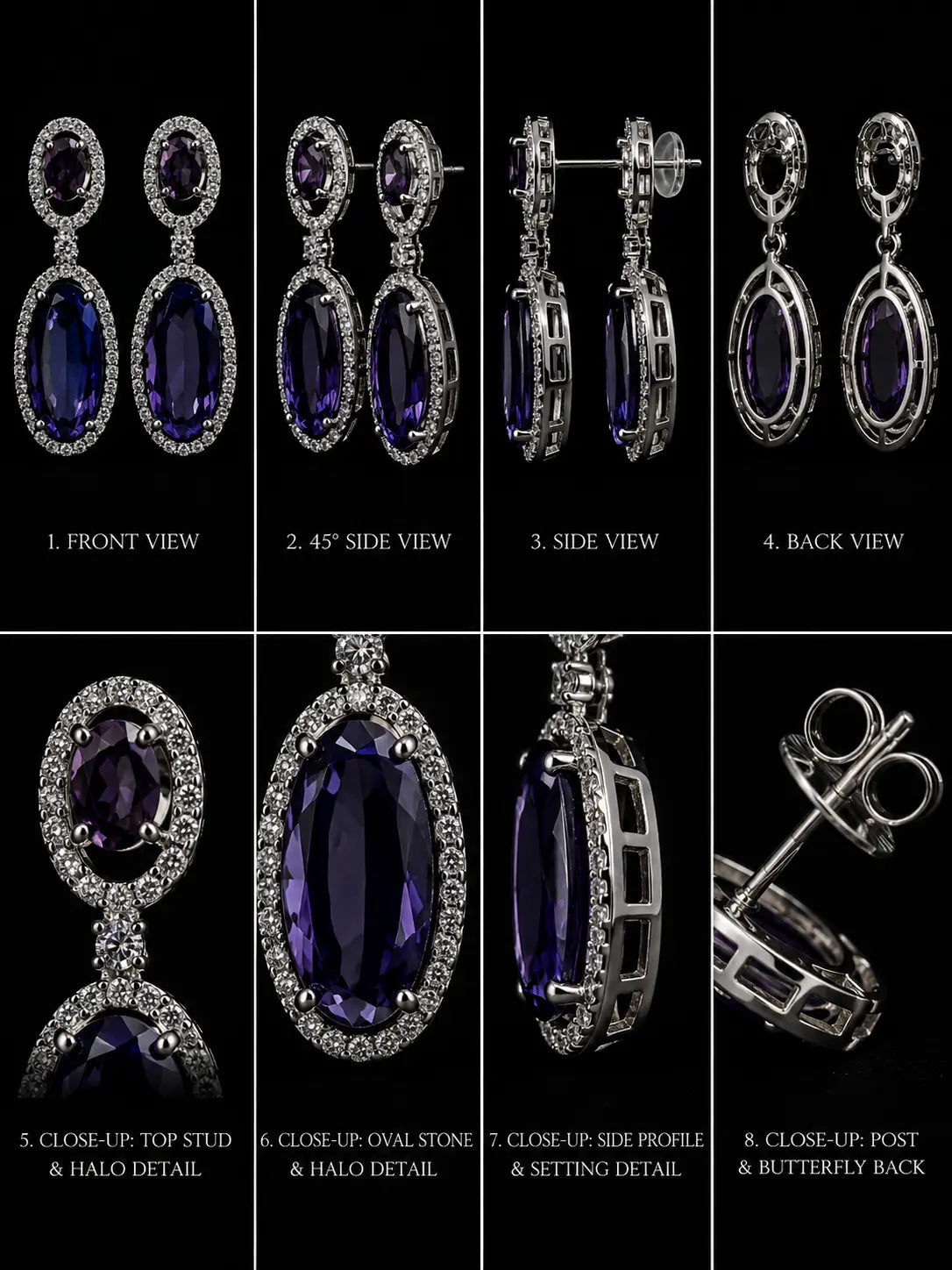Indigo Danglers