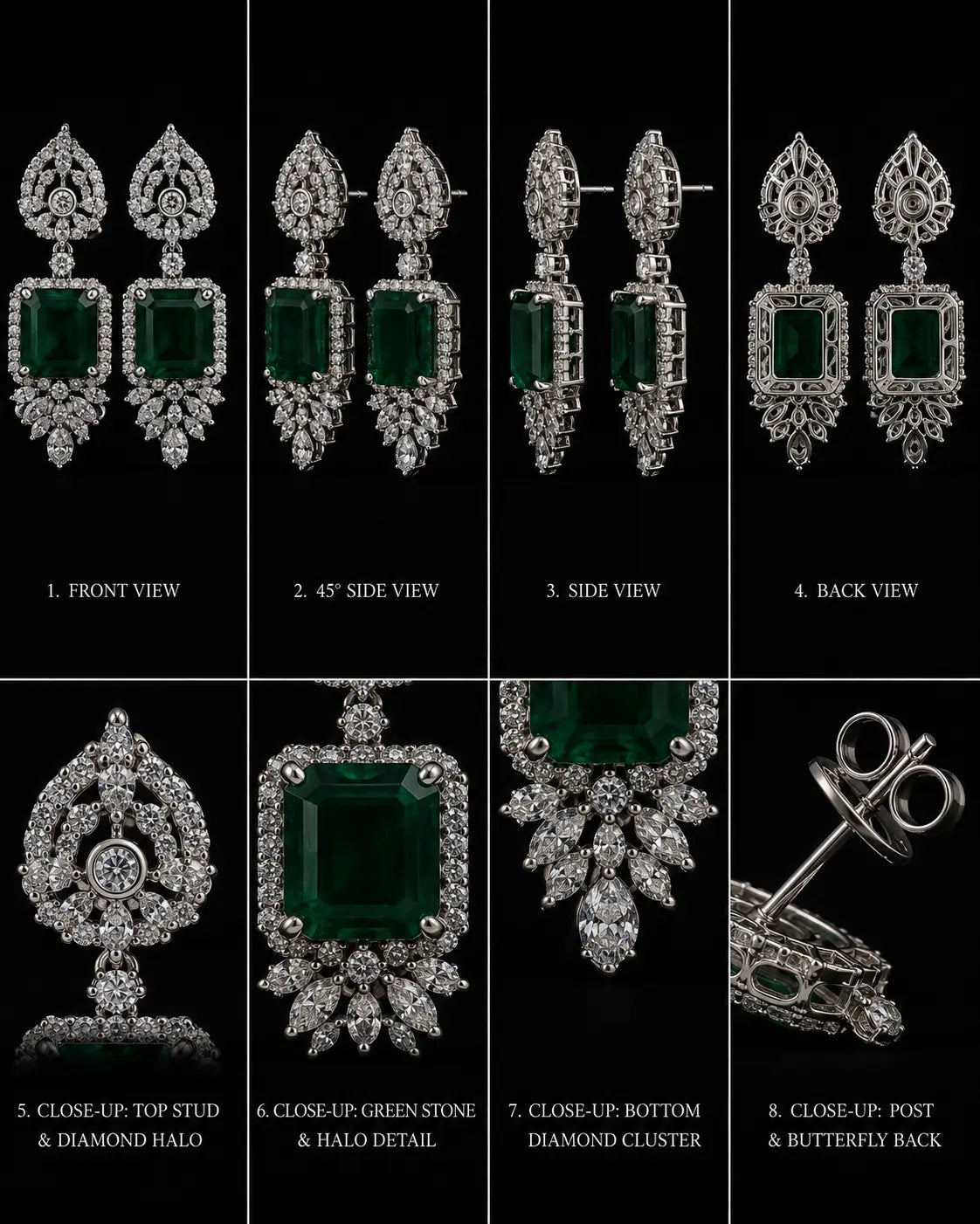 Jade Ear rings