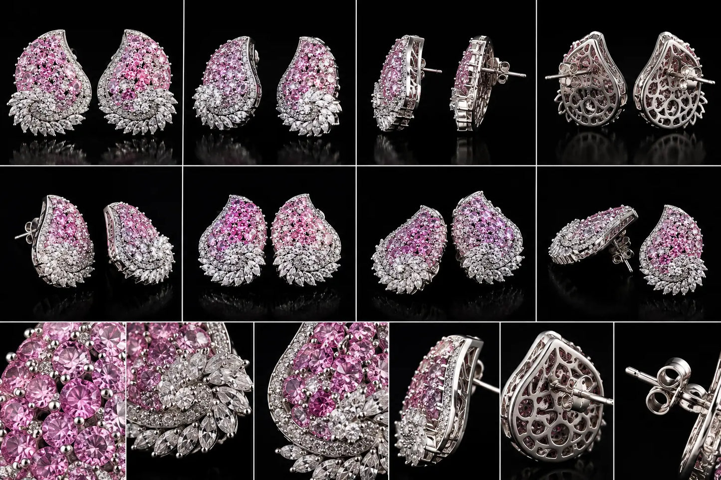 Petal shine stud