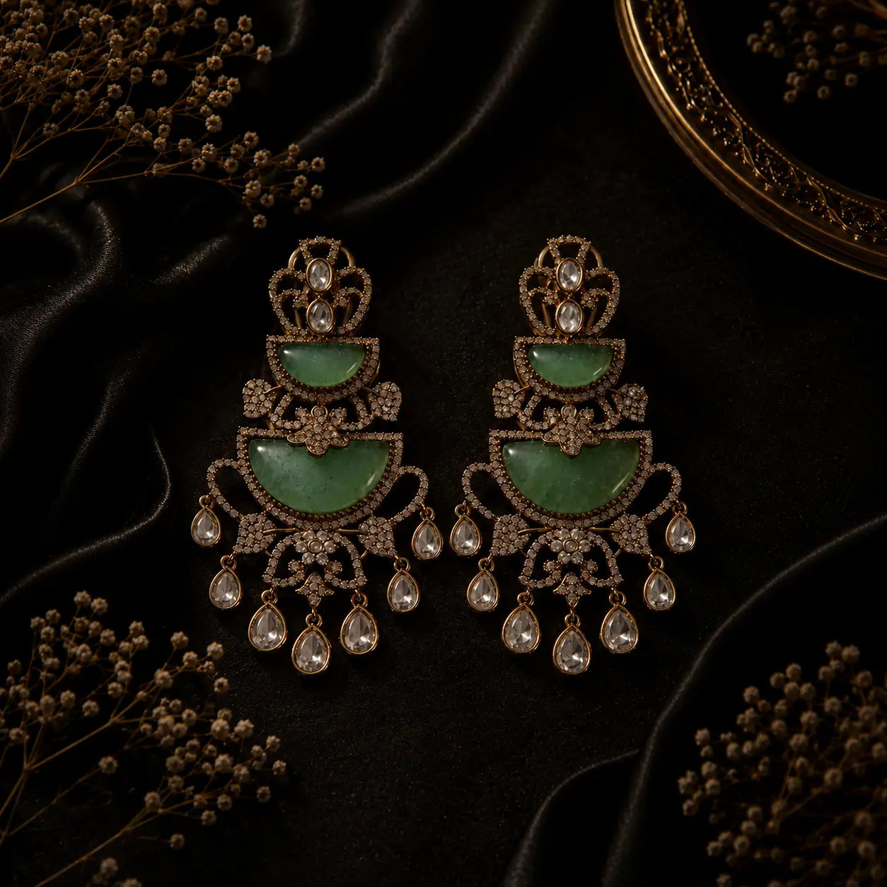 Jade Royale Ear rings
