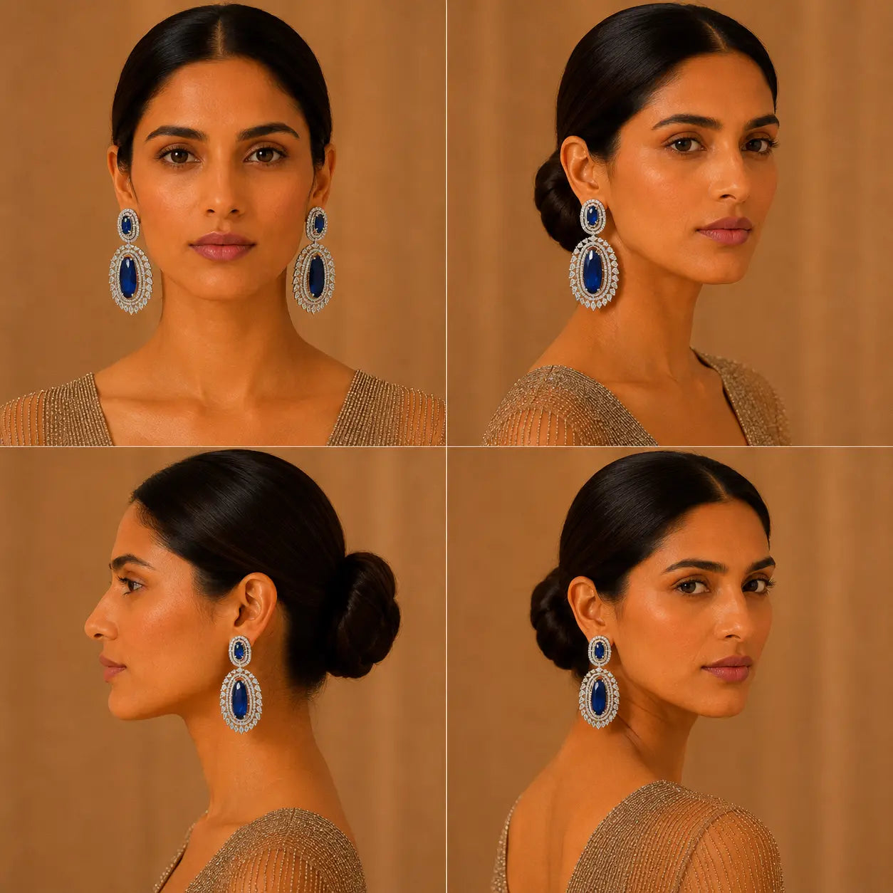 Azure Ear rings