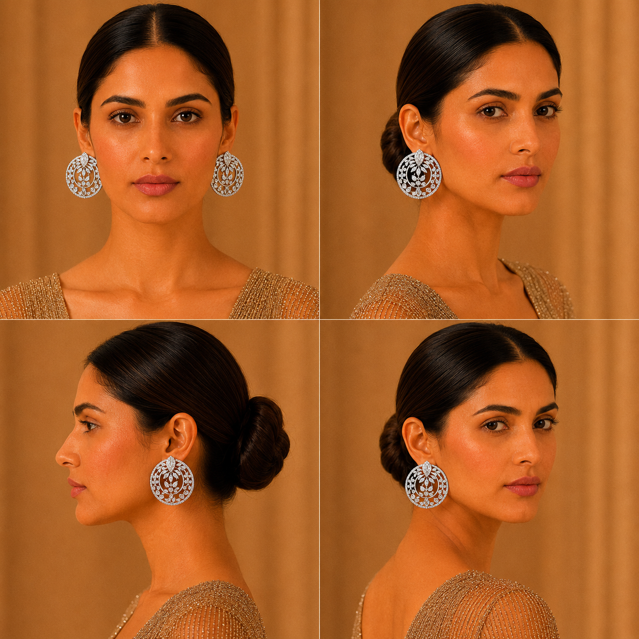 MOON SPARK EAR RINGS