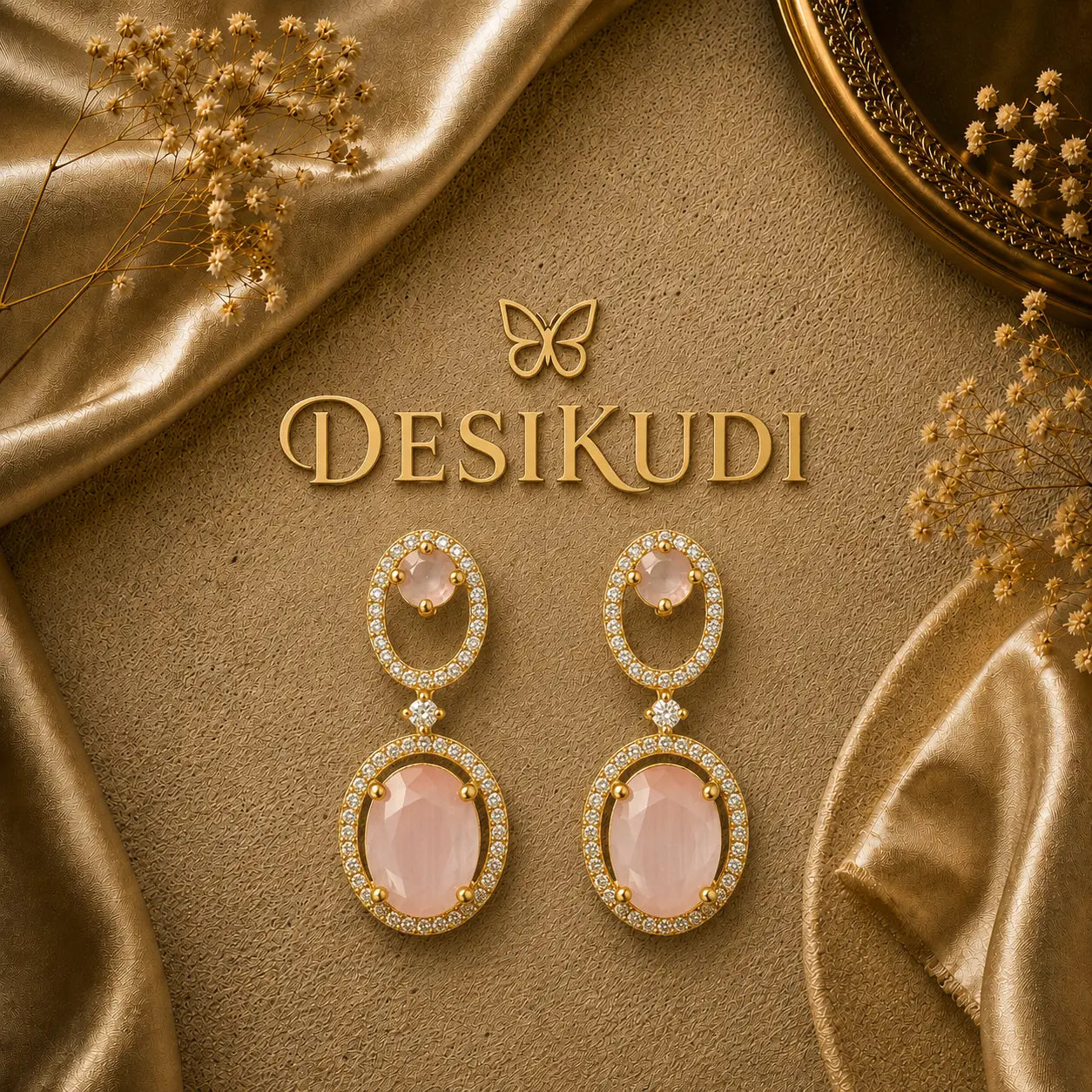 BLUSH EAR RINGS