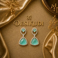 AQUA GLOW EAR RINGS