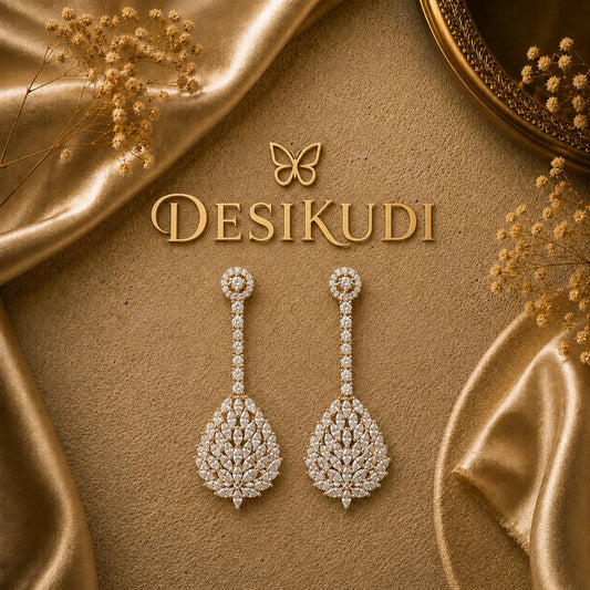 LUXE PETAL EAR RINGS