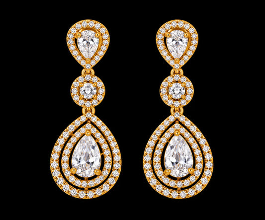Golden Tear Drops|ZR2564