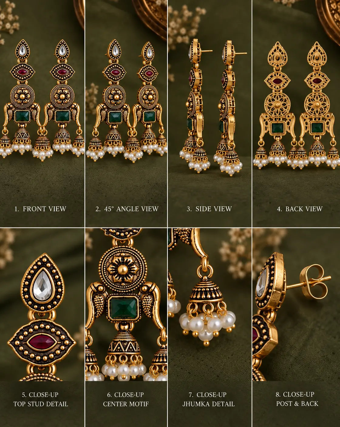 Noor Jhalak Ear Rings