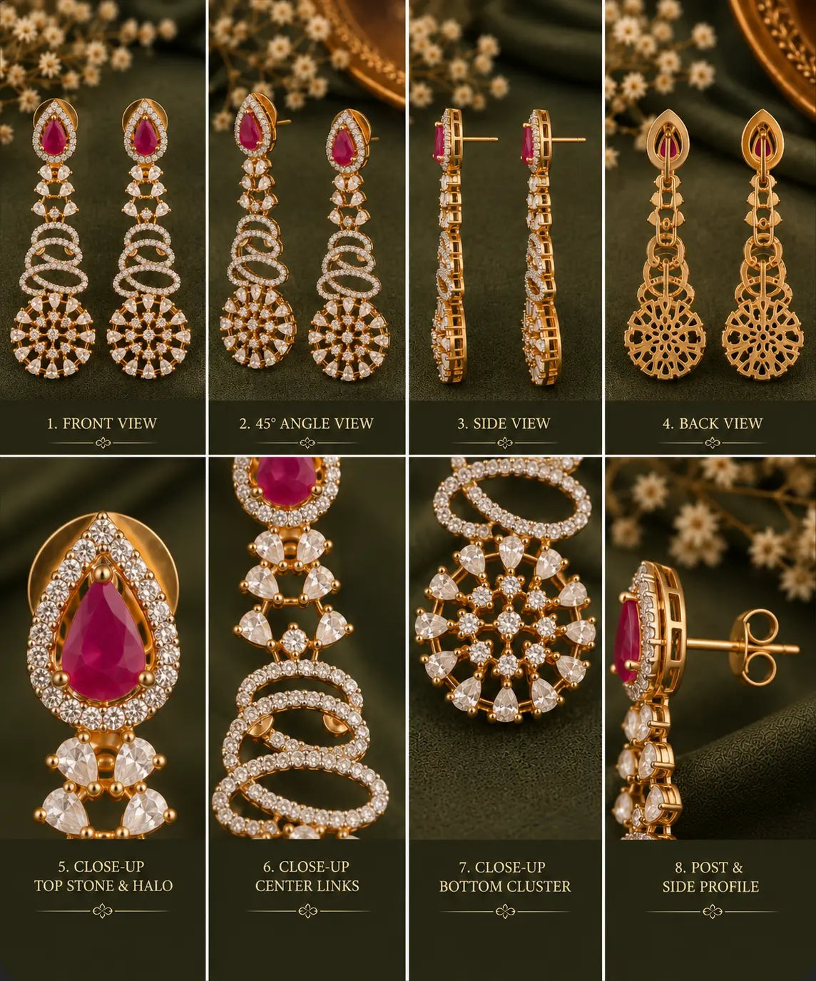 Ziya Royale Ear Rings