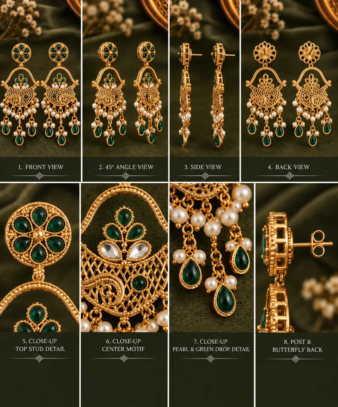 Rang Jhalak Ear Rings
