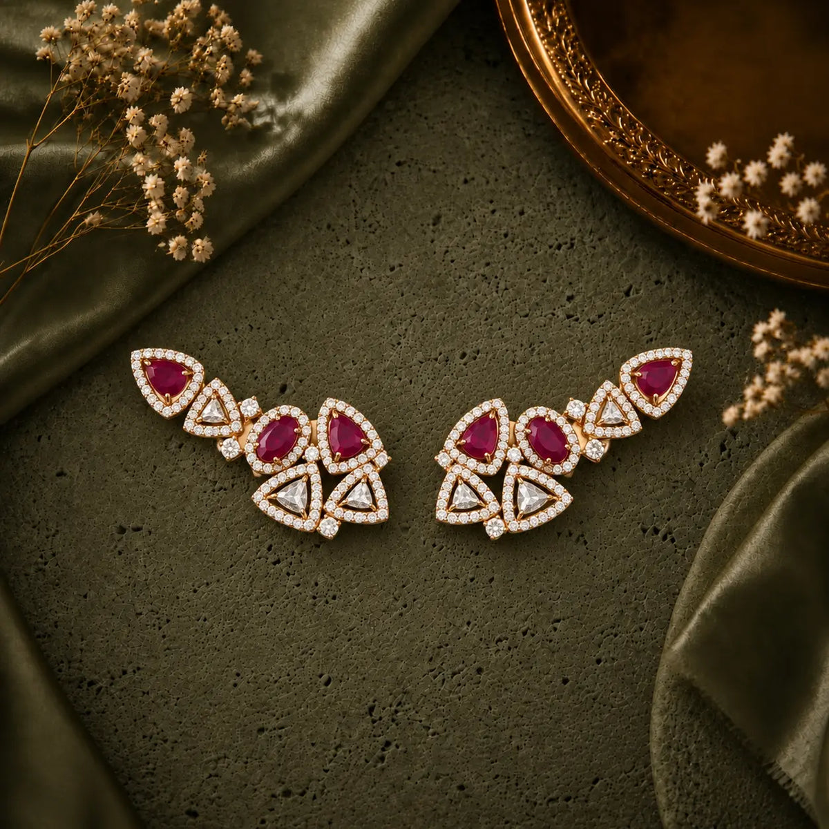 Soft Spark Ear rings