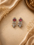 Ruby Bloom Ear rings