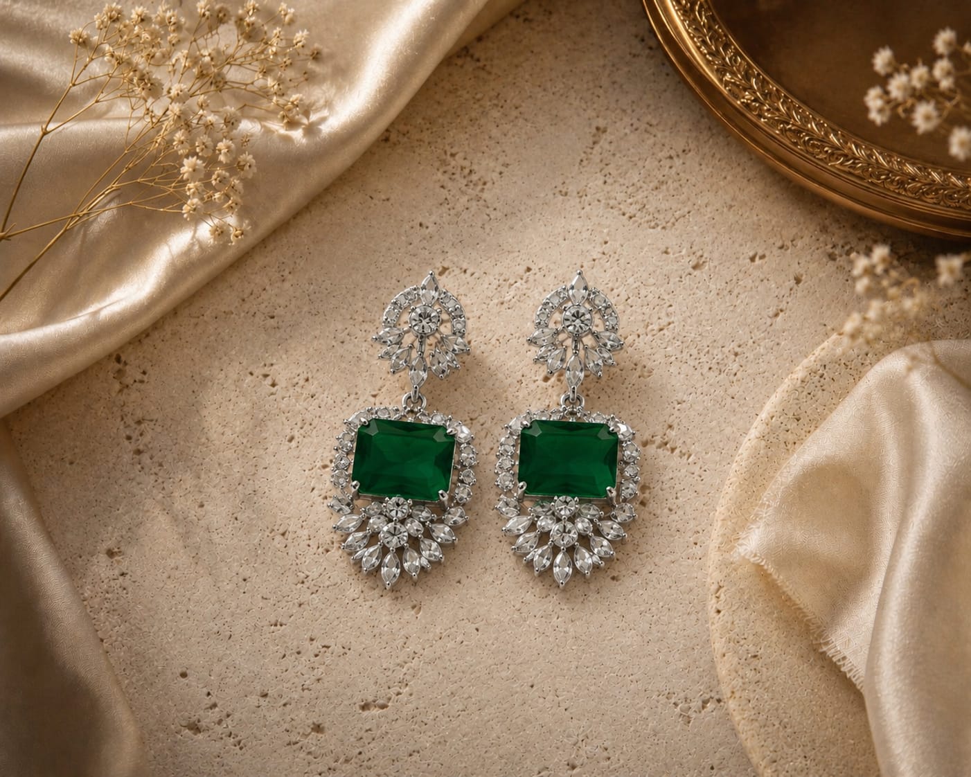 Jade Ear rings