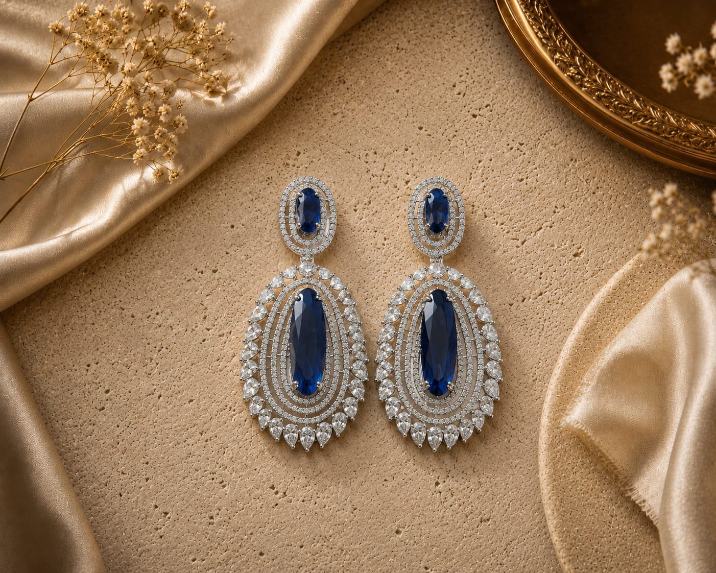 Azure Ear rings