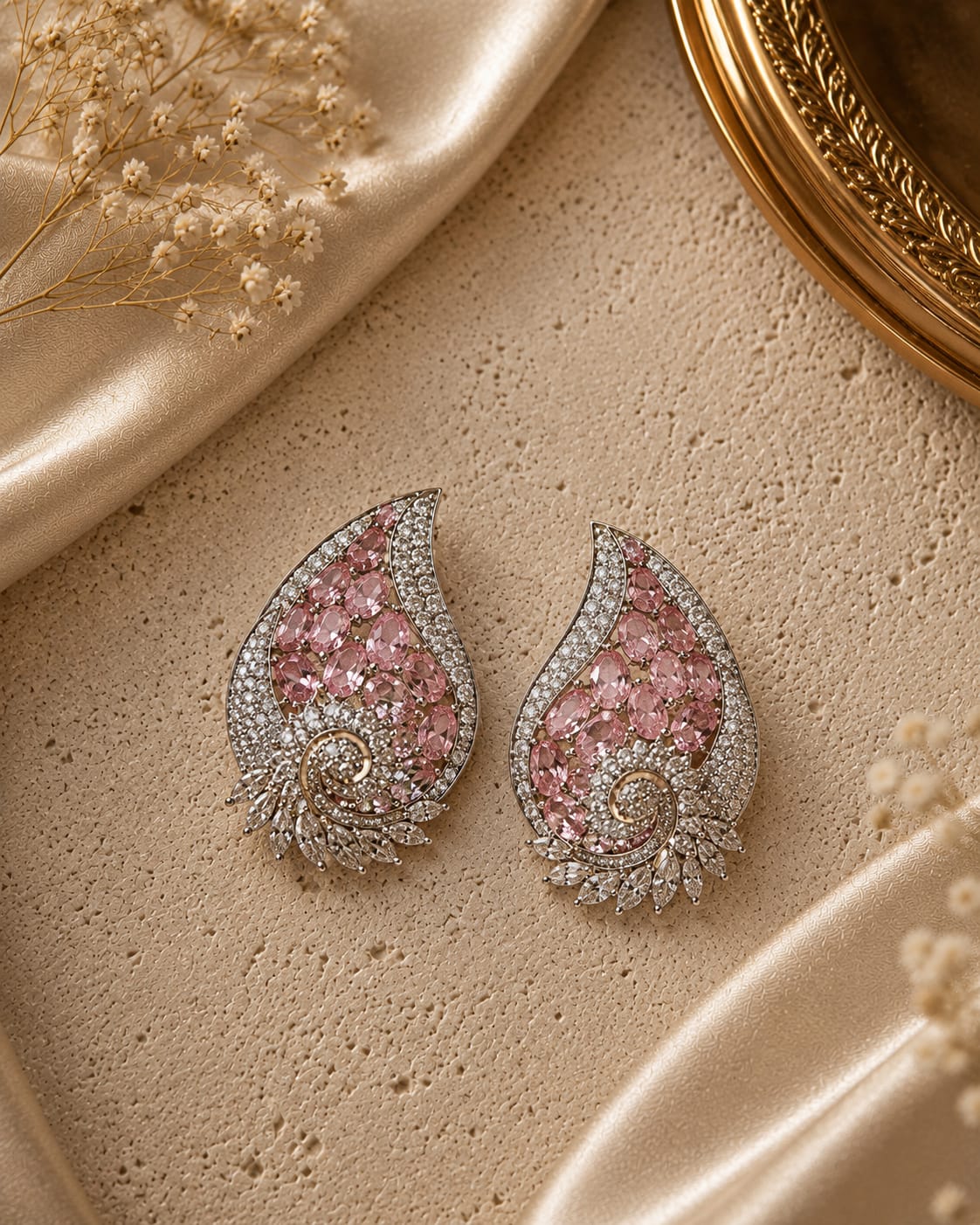 Petal shine stud