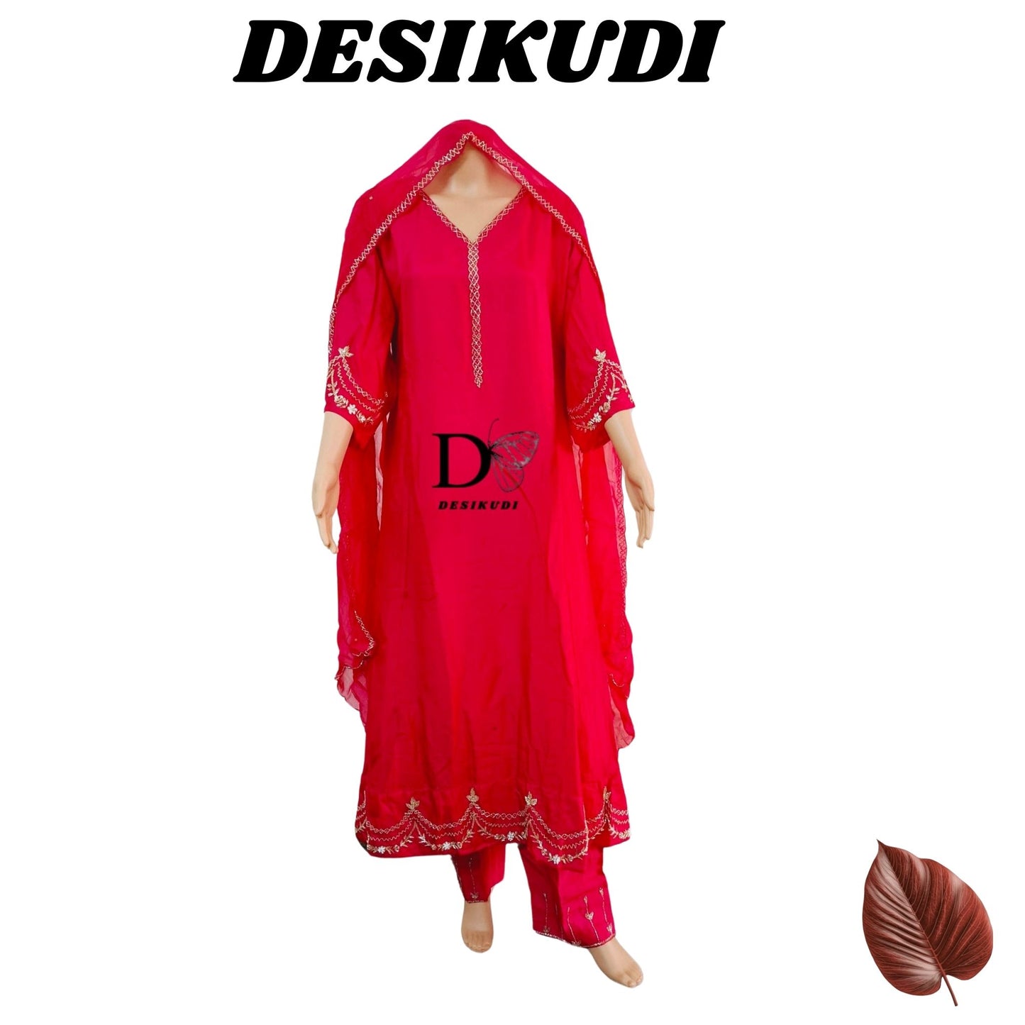 Pink Anarkali Kurti