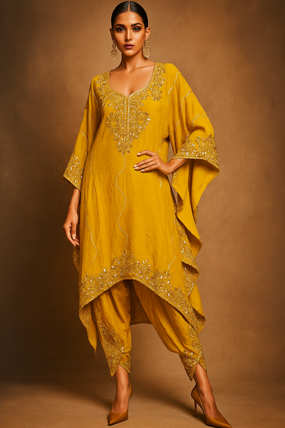 Radiant Dhoti Style Kaftan – Stylish Women’s Ethnic Clothing Online

