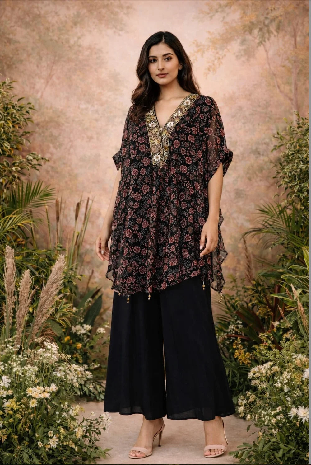 FLORAL KAFTAN