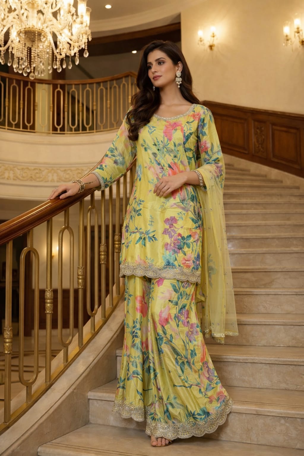 Limegreen Sharara