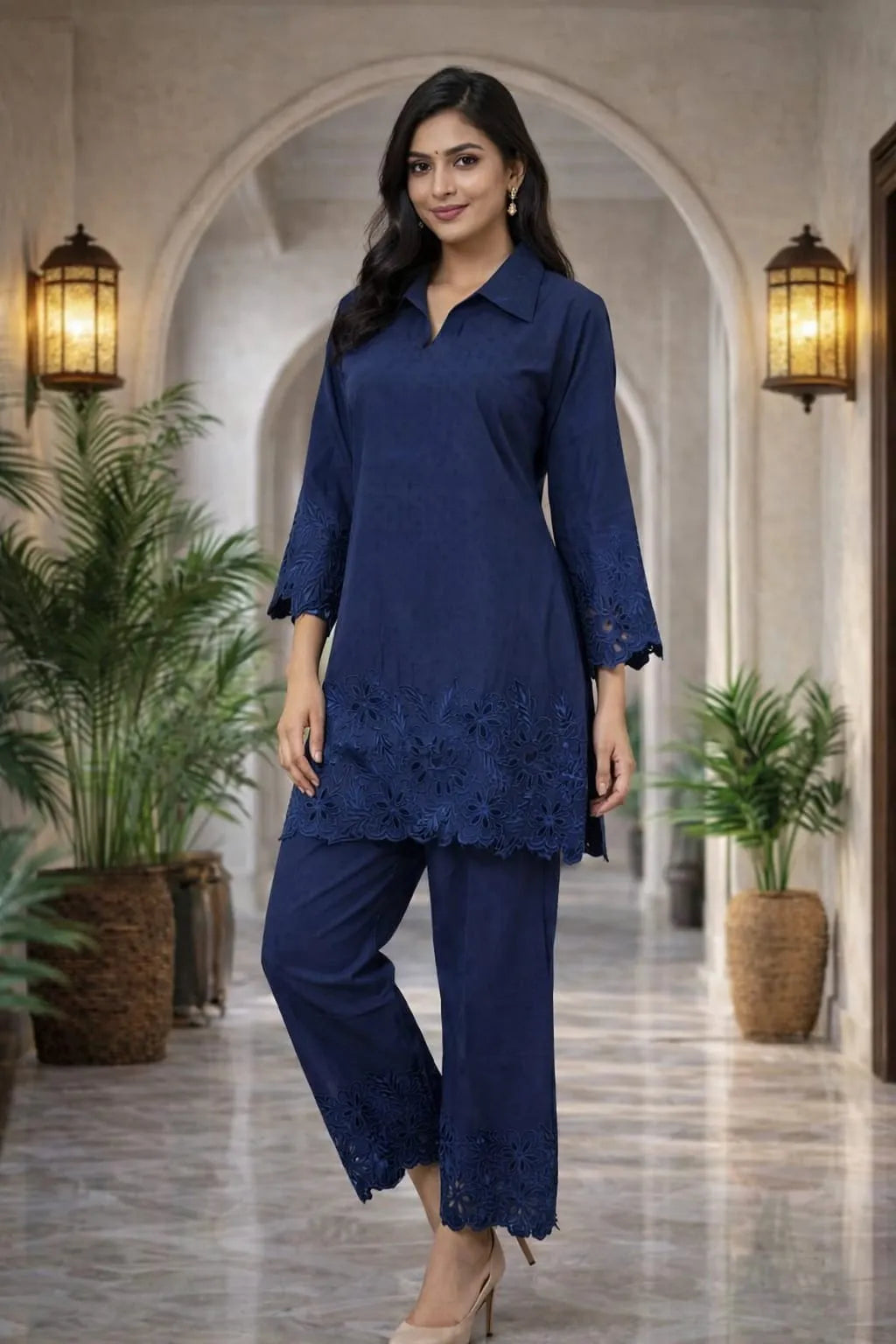 SAPPHIRE PALAZZO SET