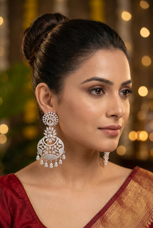 Crystal Royale Ear rings|ZR2521