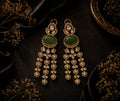 Emerald Jhalar Ear rings