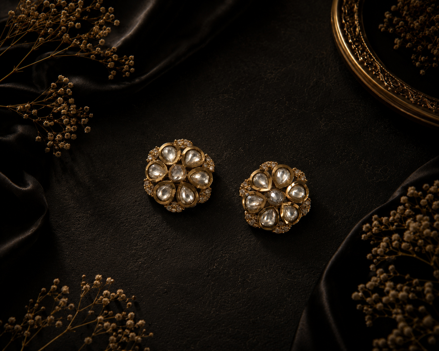 Noor Petal Studs