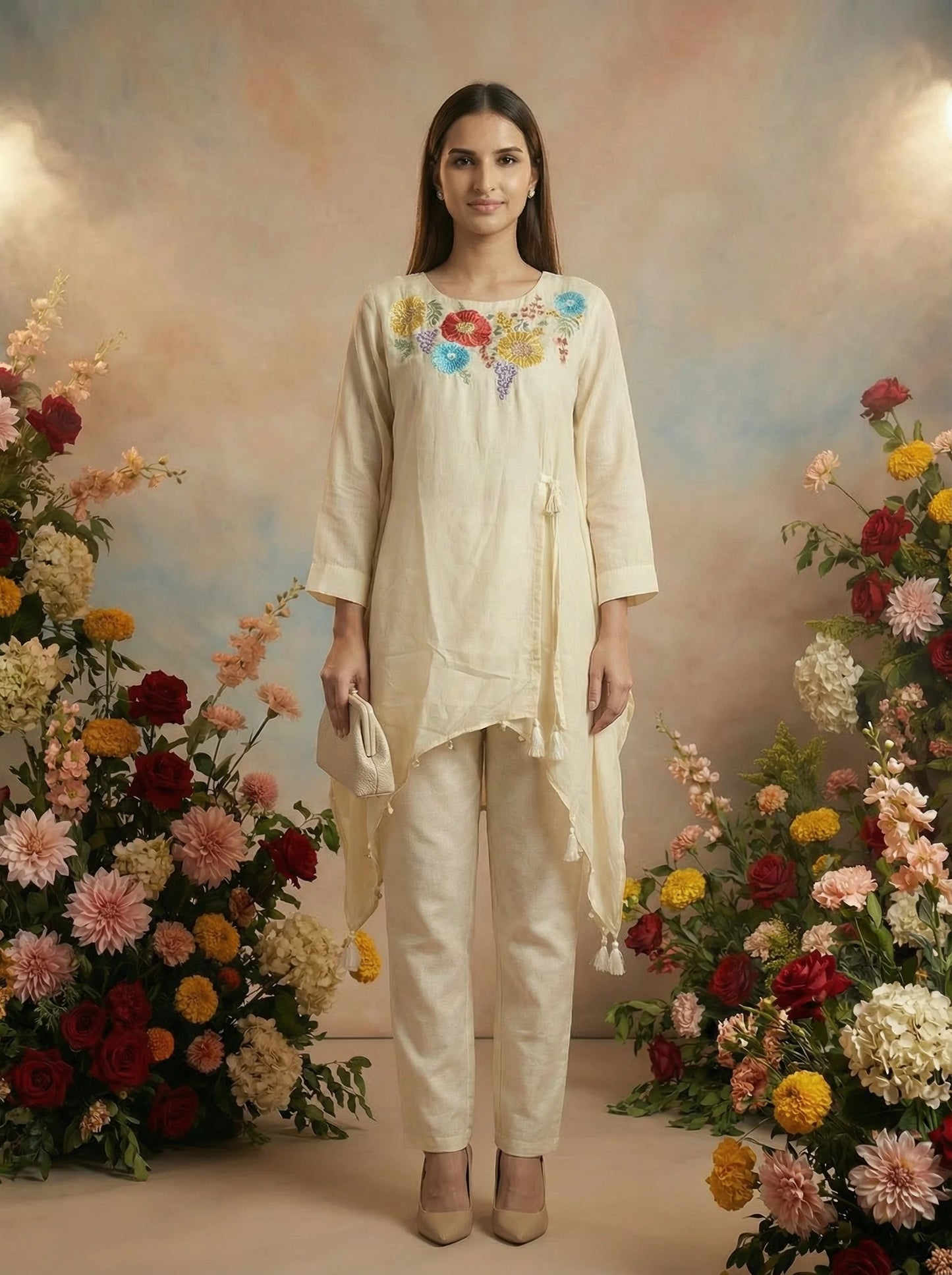 Milky White Palazzo