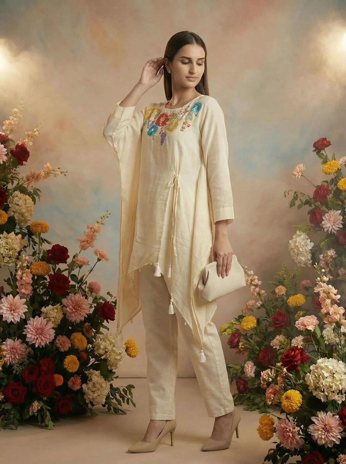 Milky White Palazzo