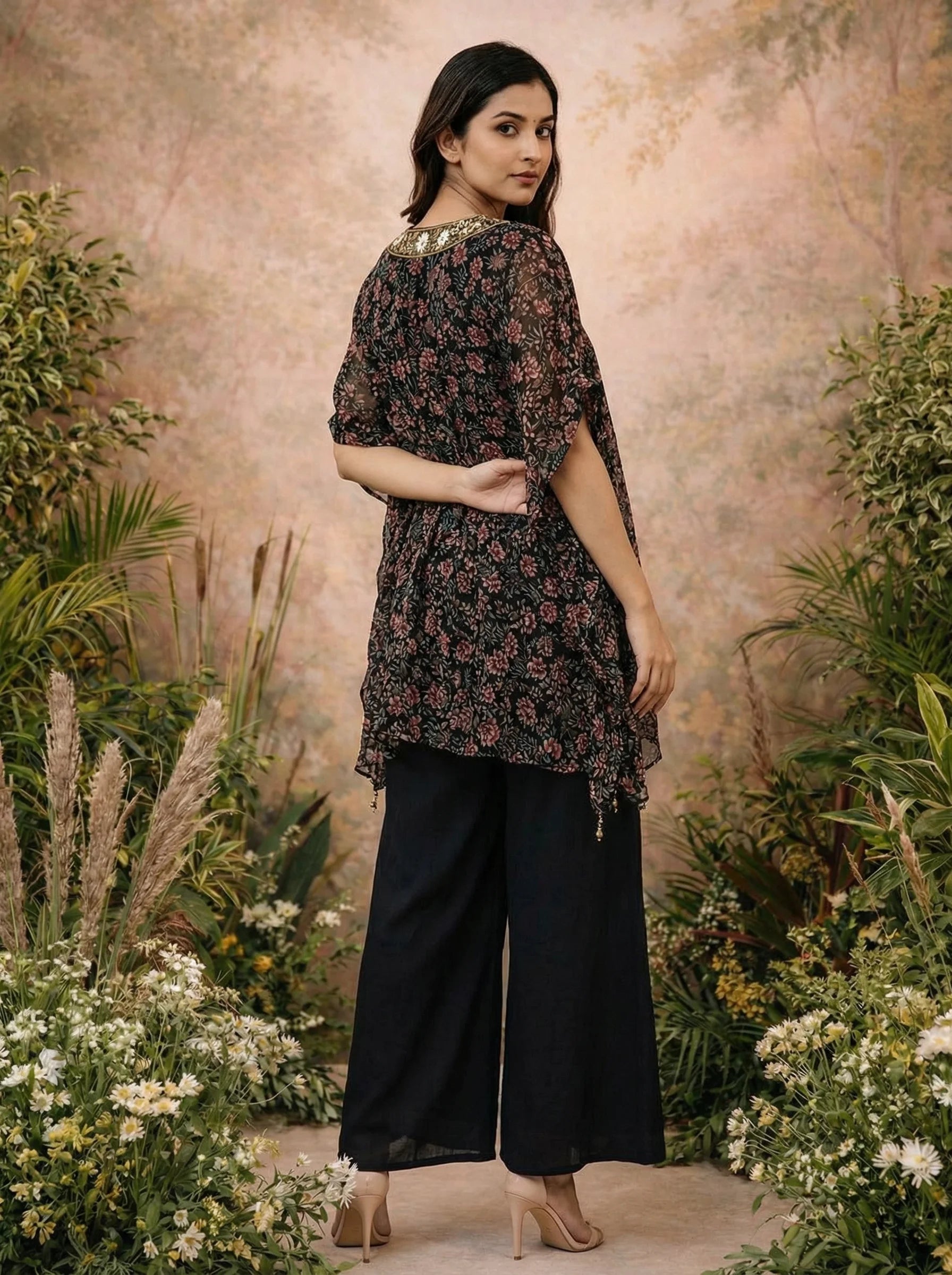 FLORAL KAFTAN