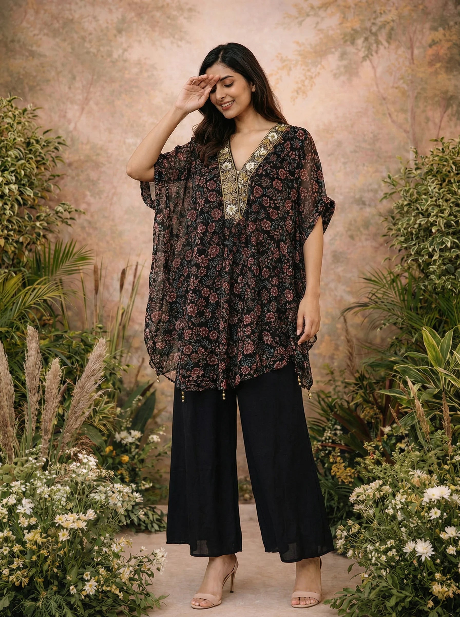 FLORAL KAFTAN