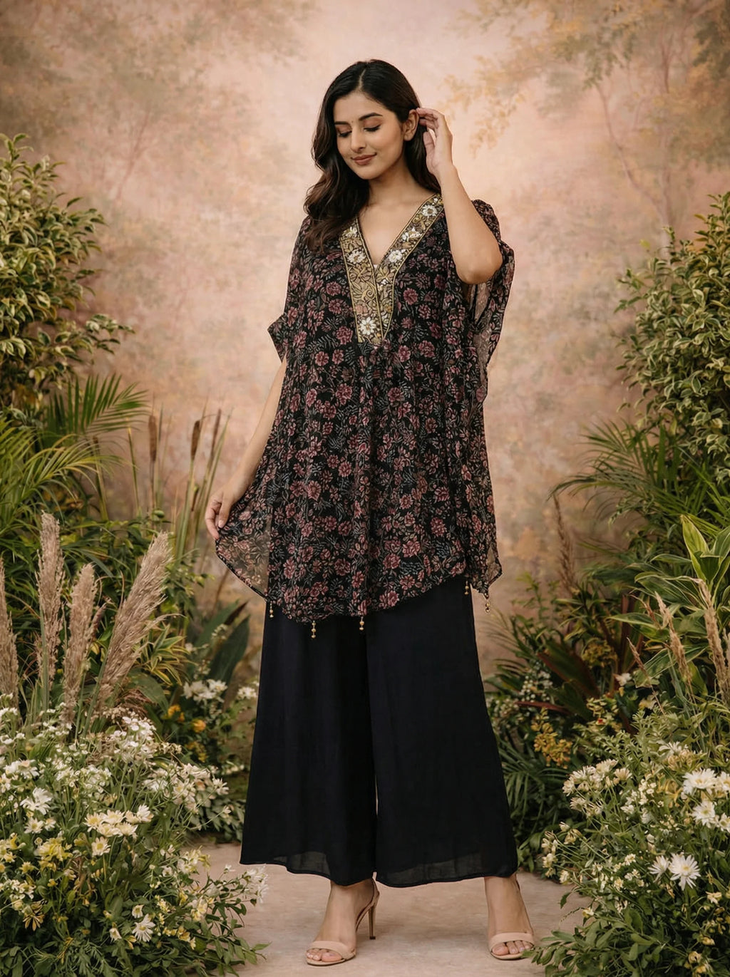 FLORAL KAFTAN