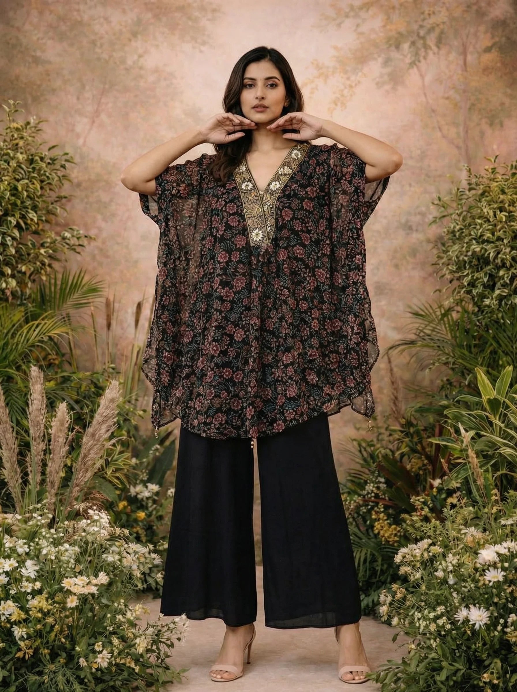 FLORAL KAFTAN